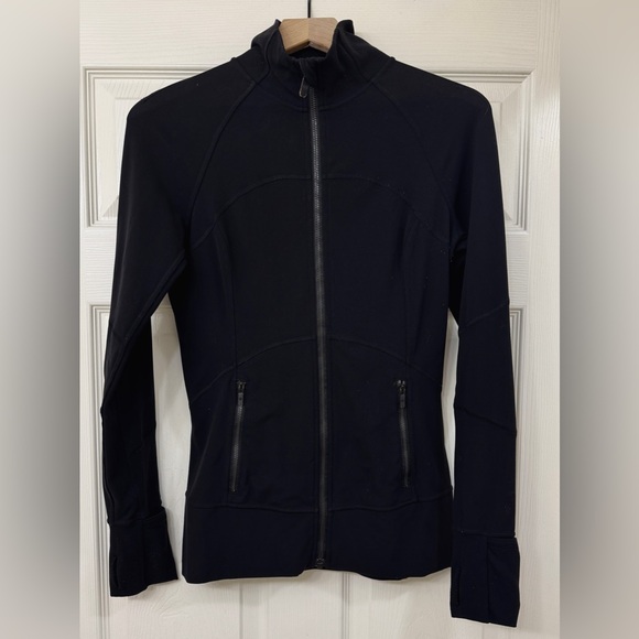 Lululemon Black Zip-Up Sweatshirt - Picture 1 of 2